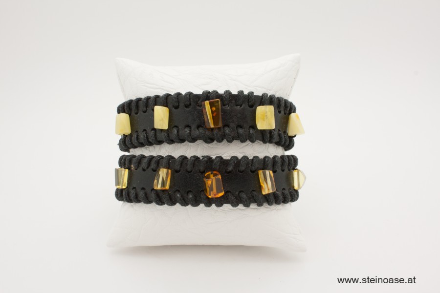 Armband Bernstein & Leder